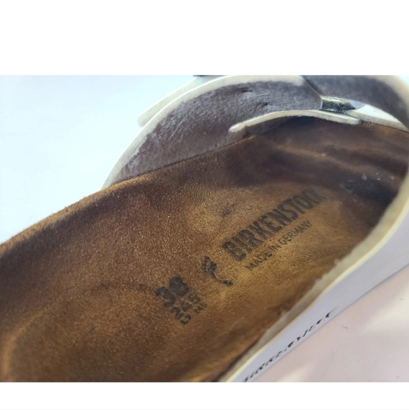 Birkenstock Arizone Birko-Flor Womens Slip On Sandals EUR 38 US 7 - Picture 9 of 10